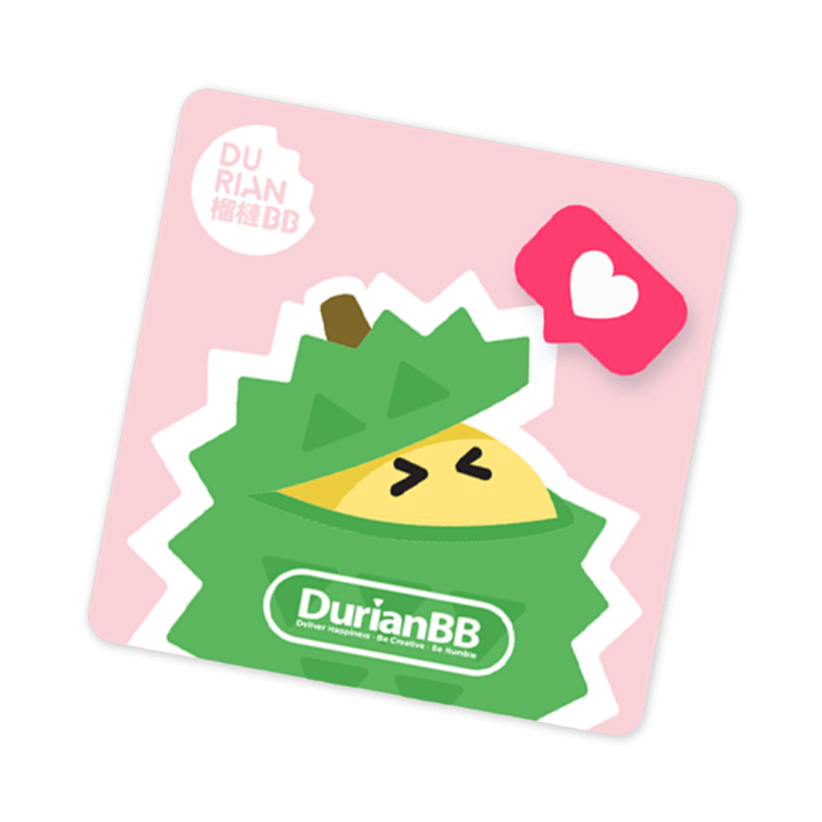 DurianBB Merchandise Pink Mouse Pad Souvenir
