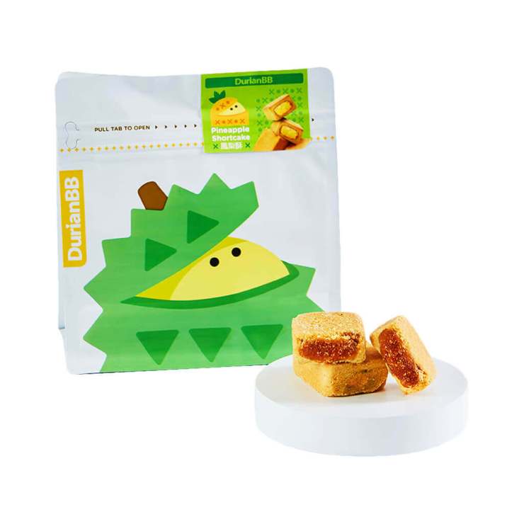 Ready to Eat DurianBB Pineapple shortcake 1 Zip Bag